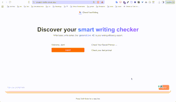AI Writing Assistant Web App
